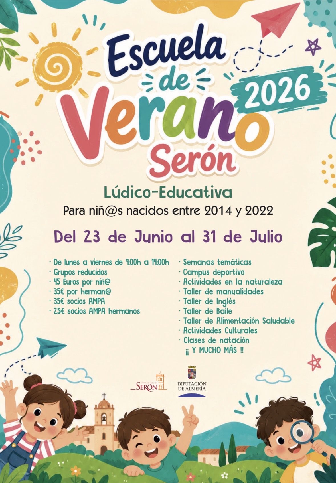 ESCUELA DE VERANO 2026